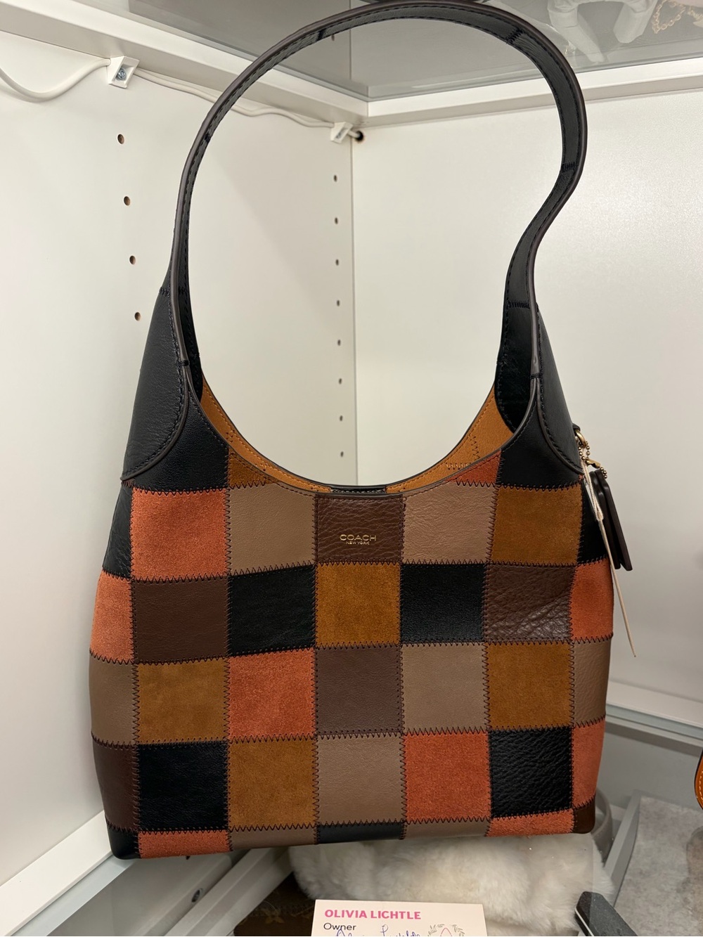 Coach Coachtopia Brooklyn 28 Clay Multi Shoulder Bag (the perfect fall bag!) NEW